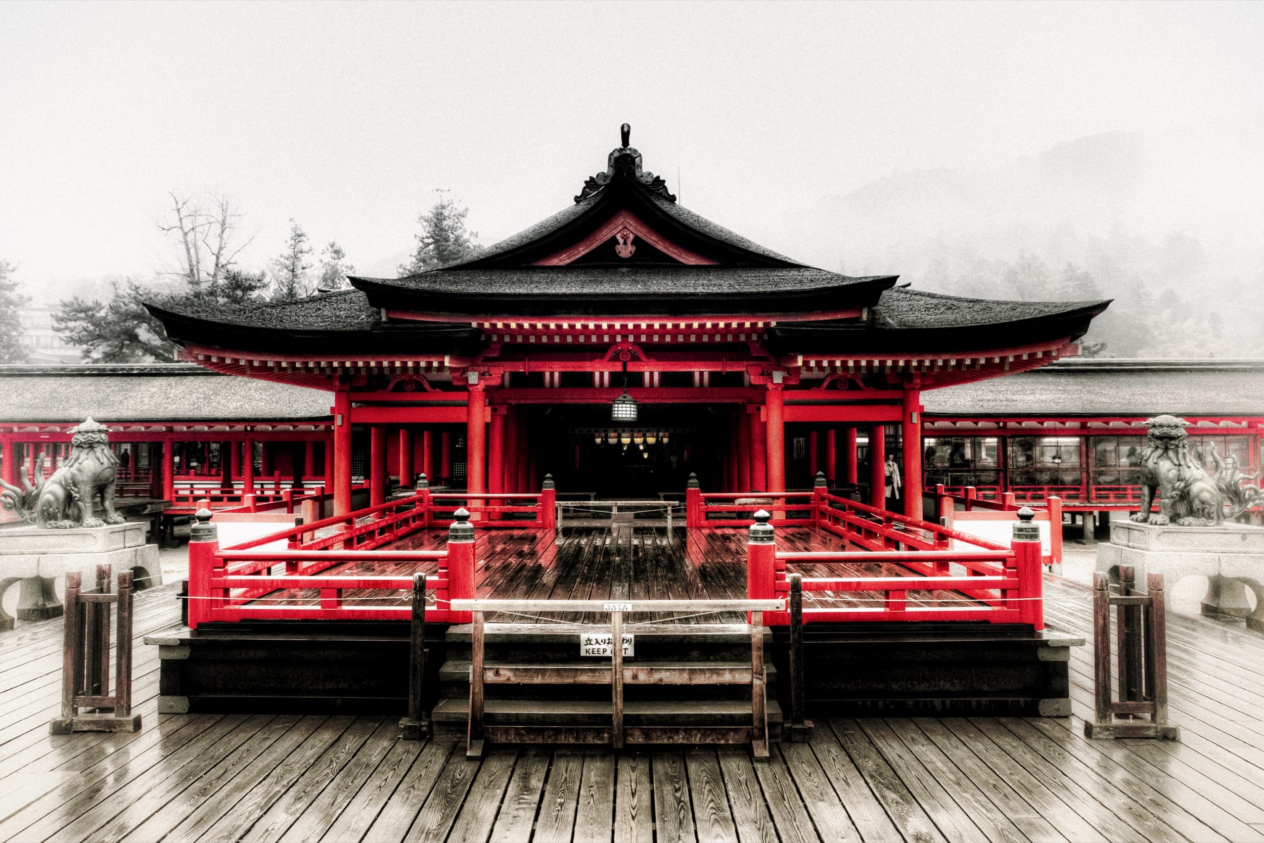 Miyajima Temple of Japan