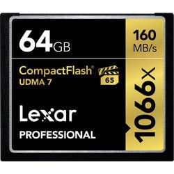 Lexar 1066x CompactFlash Memory Card
