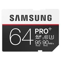 Samsung Pro+ 64GB U3 UHS-I Memory Card
