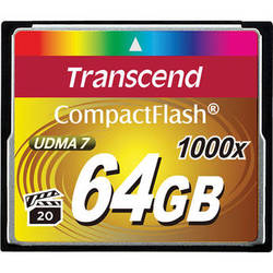 Transcend 1000X CompactFlash Memory Card