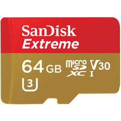 Sandisk Extreme 64GB Micro SD Memory Card