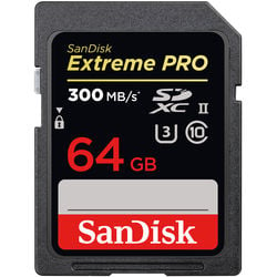 Best UHS-II memory card, Sandisk Extreme Pro UHS-II V90