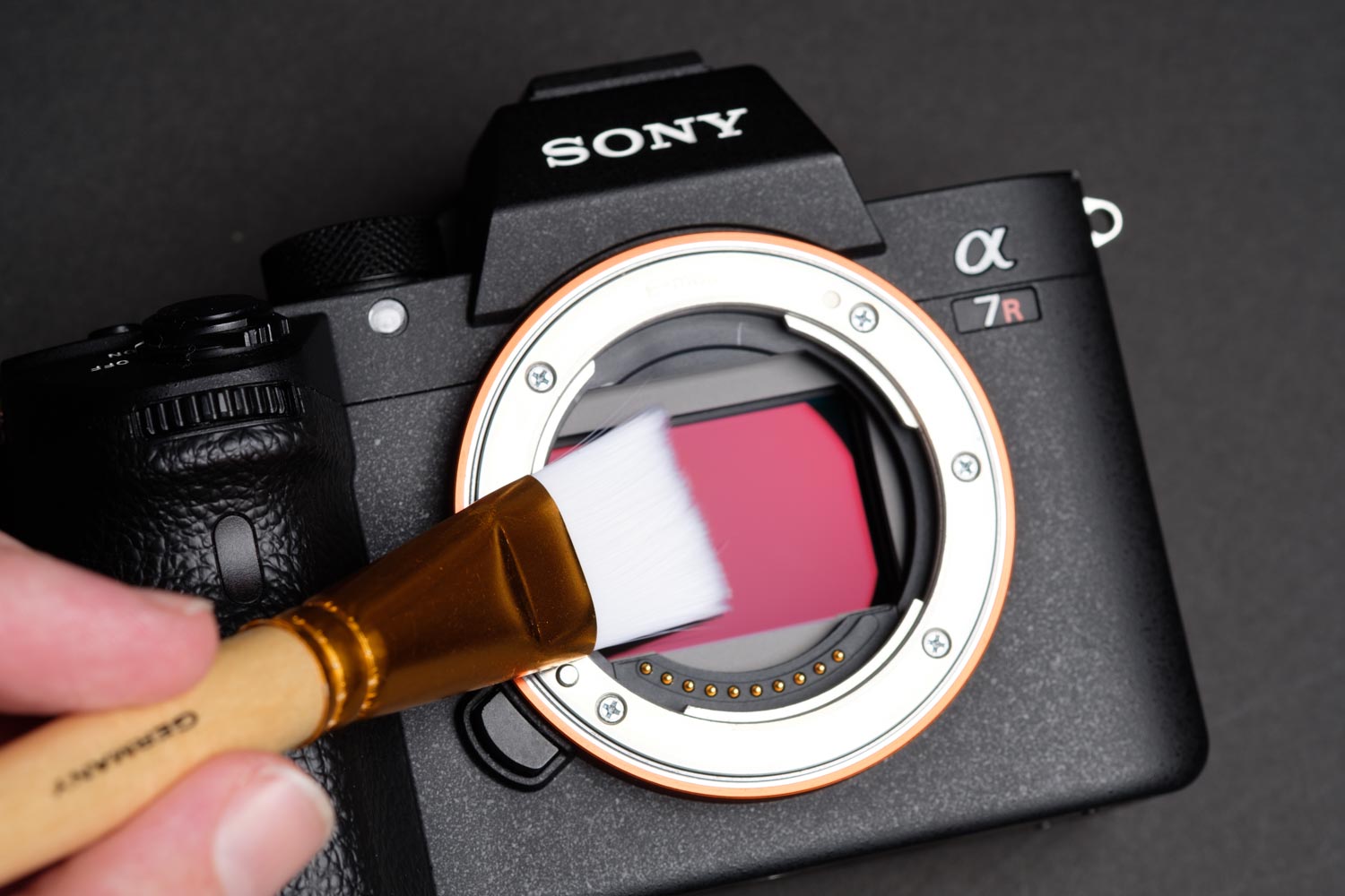 Sensor Brush To Clean Sony FX30 Sensor