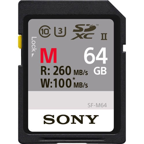SONY M UHS-II SD Memory Card Review