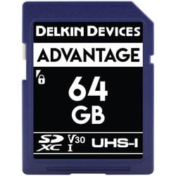 Delkin Advantage Memory Card for LX100II