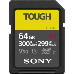 Sony Tough G 64 Card For Olympus E-M1 Mark III