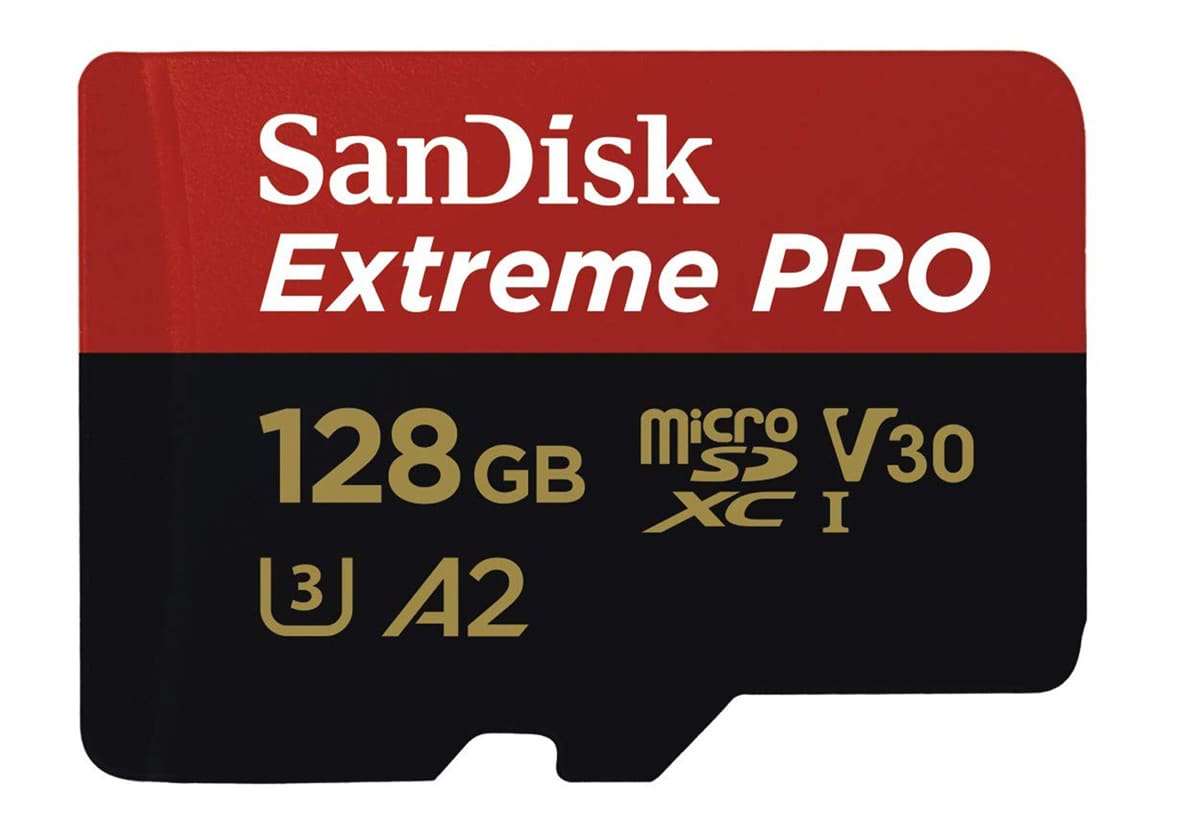 Sandisk Extreme Pro V30 A2 128GB Best MicroSD card Nikon Zf