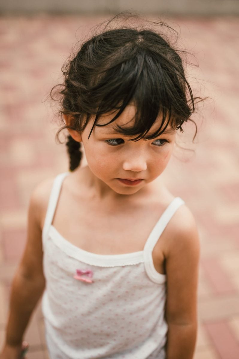 Portrait of little girl