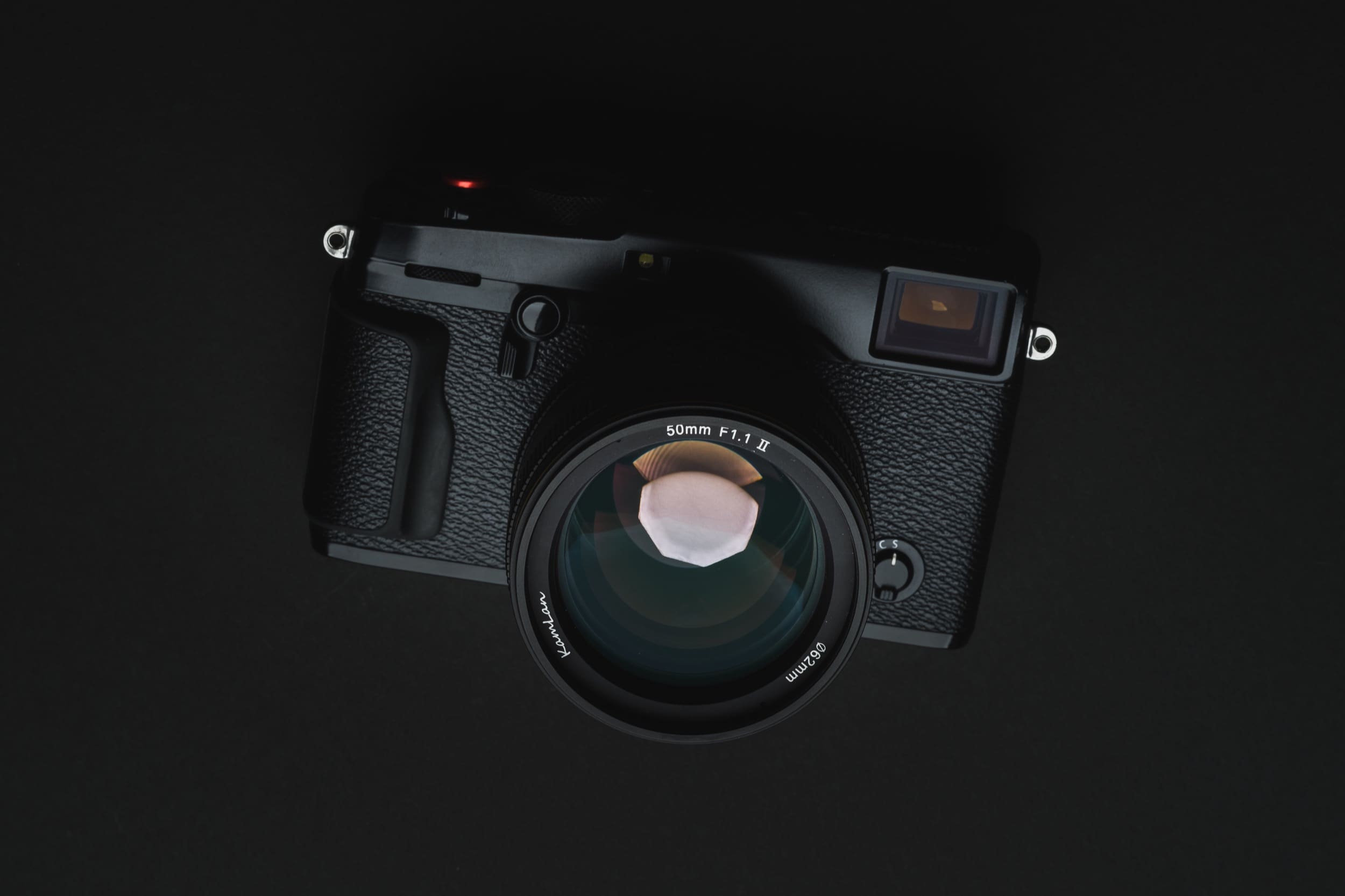Kamlan 50mm f1.1 II Product Shot with the Fujifilm X-Pro2