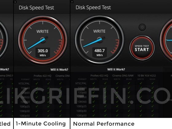 CFexpress Cards Thermal Throttling