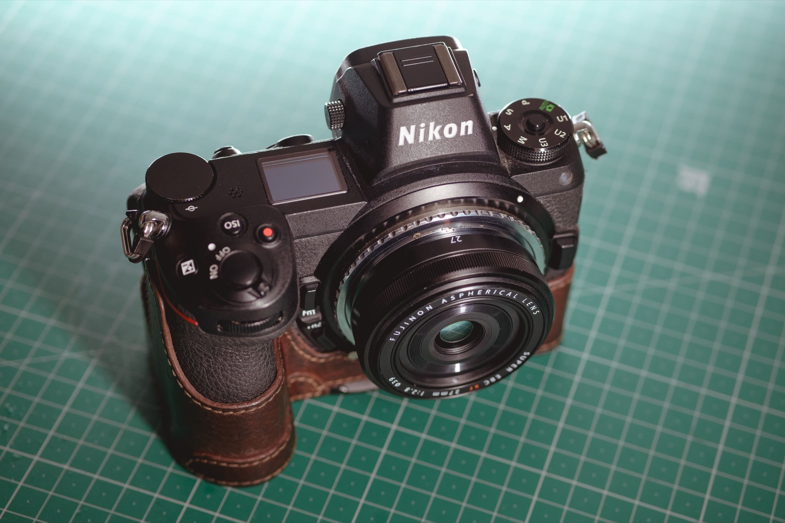 A Fujifilm lens on the Nikon Z6