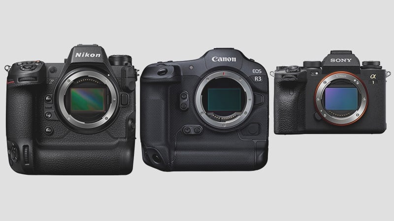 Nikon Z9 vs Canon R3 vs Sony A1