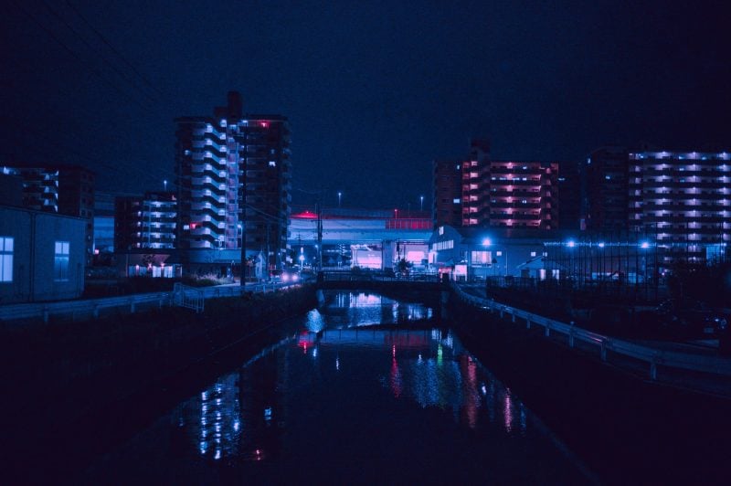 Fukuoka at night