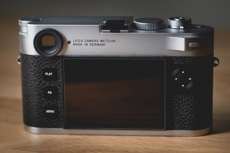 Leica M11 Back View