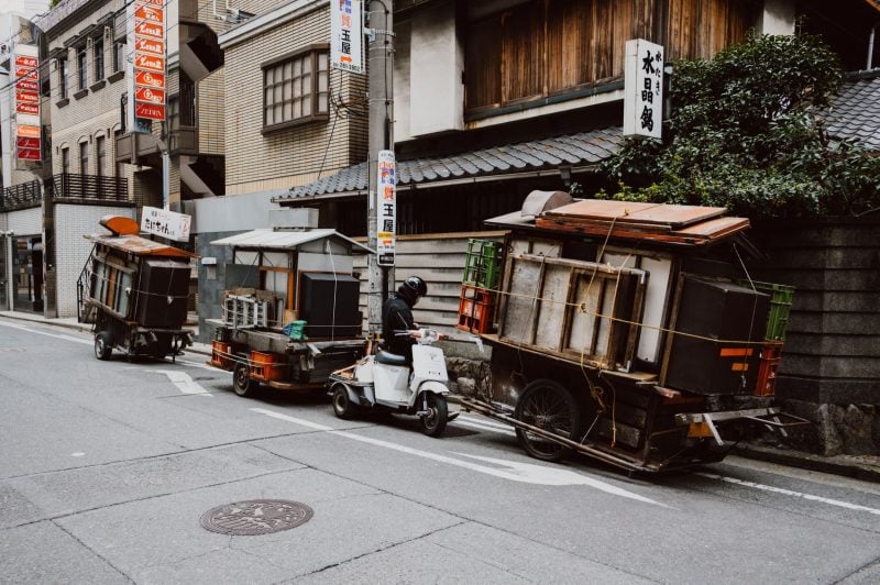 Japanese Street Photo at day