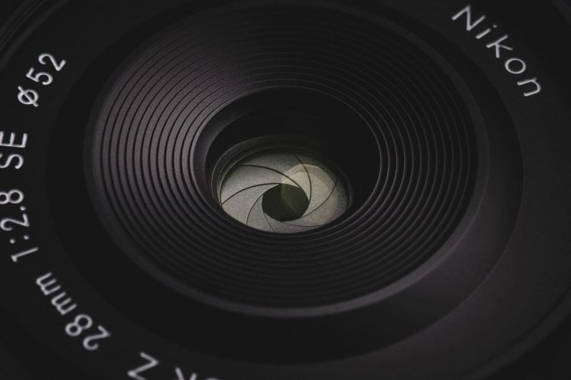 Nikon Z 28mm f2.8 closeup of the iris.