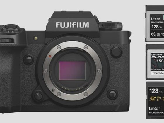 Fujifilm X-H2 Memory Cards