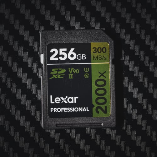 Lexar 2000x 256GB SD V90 UHS-II Memory Card