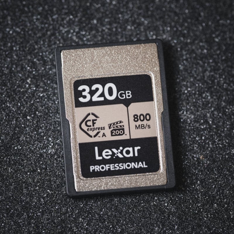 Lexar CFexpress Type A Silver Series 320GB Memory Card, best memory Card for the Sony FX3