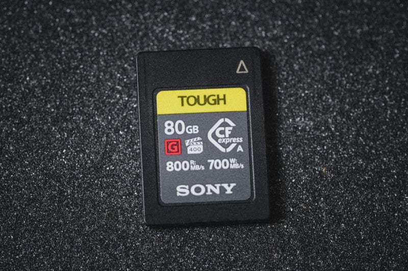 Sony TOUGH CFexpress Type-A Memory Card Review | Alik Griffin