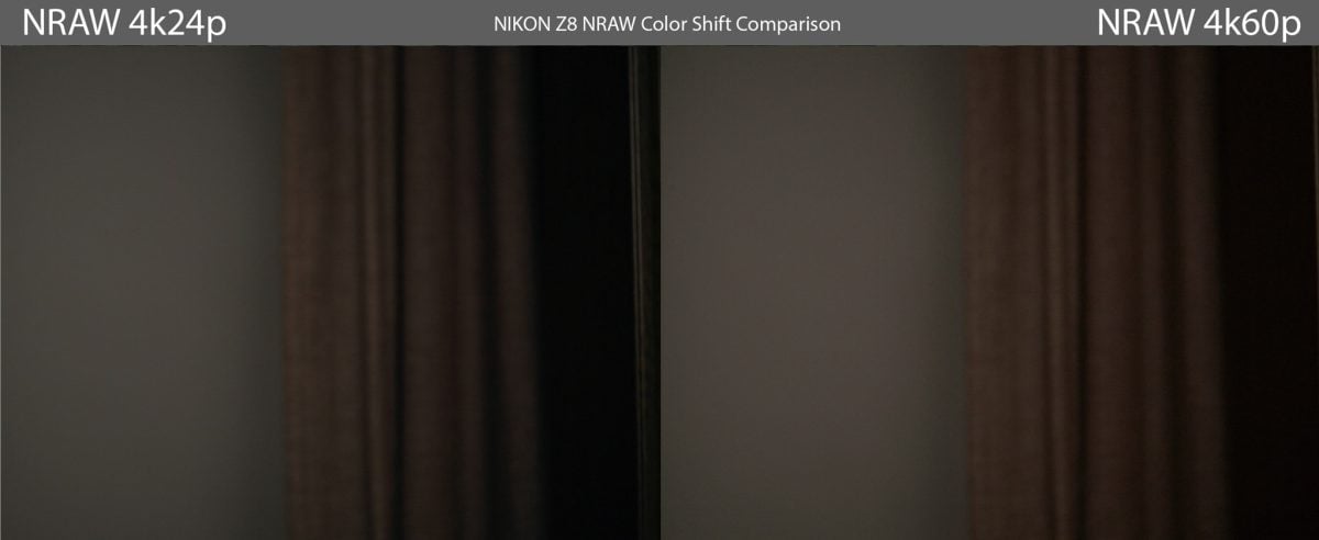 NRAW Color Shift Shadows Only, Shot on the Nikon Z8